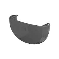 ТН ОПТИМА Заглушка желоба (D 120/80) ( Серый RAL 7024 )