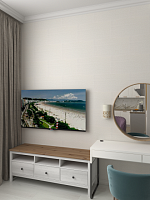 Стеновая панель АЛЬТА СЛЭБ SPC Кварцвинил 600х300х2,4мм Тканевая Роскошь ( Вуаль )