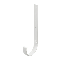 Кронштейн желоба металлический 120мм Docke Premium ( цвет Пломбир RAL 9003 )