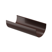 Желоб 120 мм Docke Premium  3м/шт ( цвет Шоколад RAL 8019 )