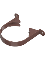 ТН ОПТИМА Хомут трубы ПВХ (D 120/80) ( коричневый RAL 8017 )