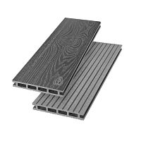 Террасная доска пустотелая Savewood Carpinus 4000*22*146 мм ( Графит )