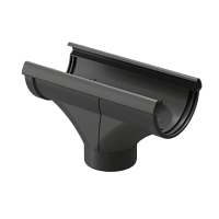 Воронка 141 мм /100 мм Docke LUX ( цвет Графит RAL 7024 )