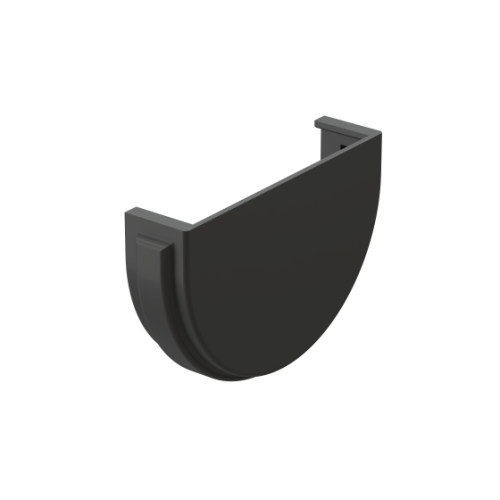 Заглушка воронки 120 мм Docke Premium ( цвет Графит RAL 7024 )