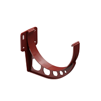 Кронштейн желоба металлический 120 мм/300 мм Docke Dacha ( цвет красный RAL 3005 )