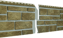 Фасадная панель СТОУН ХАУС S-Lock Таганай ( вулканический )