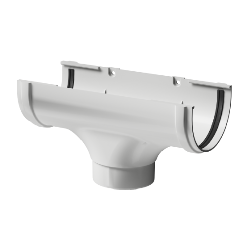 Воронка 120 мм Docke Premium ( цвет Пломбир RAL 9003 ) Воронка 120 мм Docke Premium ( цвет Пломбир RAL 9003 )