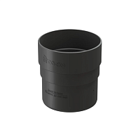 Муфта соединительная 80 мм Docke Dacha ( цвет серый RAL 7024 )