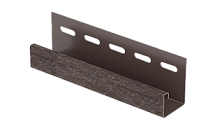 J-Планка СТОУН-ХАУС Кирпич ( коричневый )