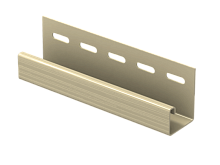 J-планка Классика 3,05 м. Ю-пласт ( кофе с молоком )