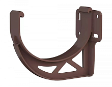 ТН ОПТИМА Кронштейн желоба ПВХ (D 120/80) ( коричневый RAL 8017 )