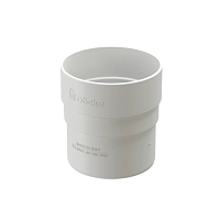 Муфта соединительная 80 мм Docke Dacha ( цвет белый RAL 9003)