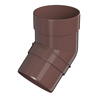 ТН ОПТИМА Колено трубы 135° (D 120/80) ( коричневый RAL 8017 )