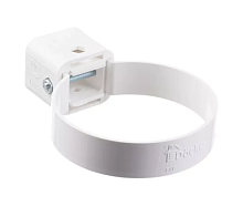 Хомут универсальный 80 мм Docke Dacha ( цвет белый RAL 9003)