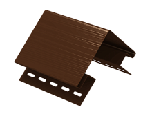 Наружный угол Классика 3,05 м. Ю-Пласт ( коричневый )