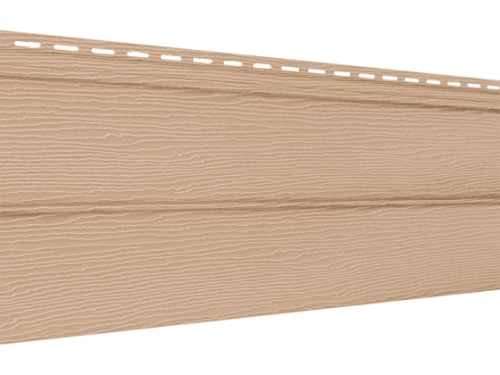 Сайдинг БЛОК ХАУС ( бежевый )