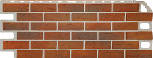 Фасадная панель Кирпич Рустикальный 03 ( 1,11 * 0,45 м. )