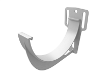 Кронштейн желоба 120/90 ПВХ Grand Line, белый