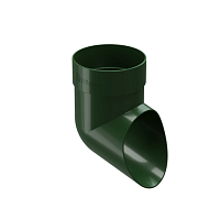 Наконечник (слив) 80мм Docke Dacha ( цвет зеленый RAL 6005 )