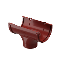 Воронка 120 мм /80 мм Docke Dacha ( цвет красный RAL3005 )