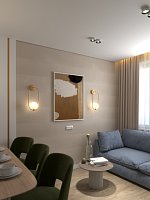 Стеновая панель АЛЬТА СЛЭБ SPC Кварцвинил 600х300х2,4мм Тканевая Роскошь ( Жоржет )