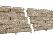 Фасадная панель СТОУН ХАУС Кварцит ( светло-бежевый )