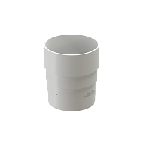 Муфта соединительная 85 мм Docke Premium ( цвет Пломбир RAL 9003 )