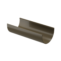 Желоб 120 мм цв. Docke Premium  3м/шт ( цвет Каштан RAL 8017 )