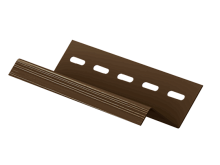 Сливная планка Классика 3,05 м. Ю-Пласт ( коричневый )