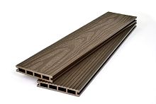 Террасная доска пустотелая Bergia Ultra King 150×24*3000/4000/6000 мм цвет Дуб