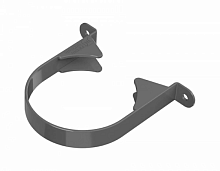 ТН ОПТИМА Хомут трубы ПВХ (D 120/80) ( Серый RAL 7024 )