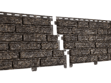 Фасадная панель СТОУН ХАУС Кварцит ( коричневый )