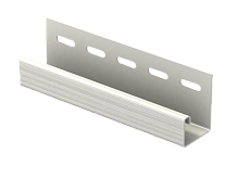 J-планка Классика 3,05 м. Ю-пласт ( белый )