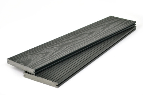 Террасная доска полнотелая Bergia Solid King 150*20*3000/4000/6000 мм цвет Графит Террасная доска полнотелая Bergia Solid King 150*20*3000/4000/6000 мм цвет Графит
