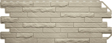 Фасадная панель Кирпич Антик ЭКО Кремовый ( 1,06 * 0,42 м. )