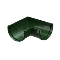 Угловой элемент 120 мм 90 гр Docke Dacha ( цвет зеленый RAL 6005 )