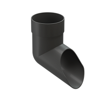 Наконечник (слив) 85мм Docke Premium ( цвет Графит RAL 7024 )