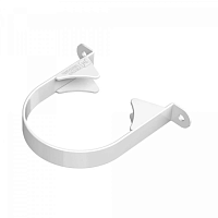 ТН ОПТИМА Хомут трубы ПВХ (D 120/80) ( белый RAL 9003 )