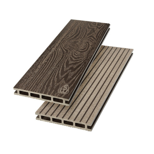 Террасная доска пустотелая Savewood Carpinus 6000*22*146 мм Темно-коричневый